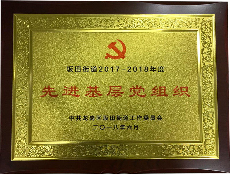 6686体育首页公司党支部荣获“先进基层党组织”称号