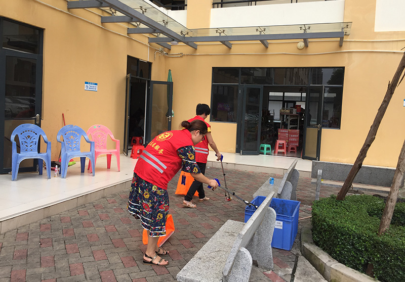 “志愿服务在行动 文明花香满6686体育首页” —记惠州6686体育首页“讲文明 爱卫生”志愿服务活动